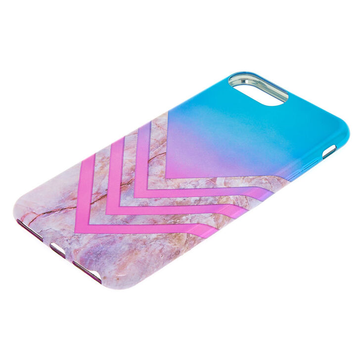 Metallic Ombre Geometric Phone Case - Fits iPhone 6/7/8,