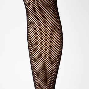 Black Fishnet Tights - M/L,