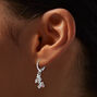 Unicorn Huggie Hoop Earrings ,