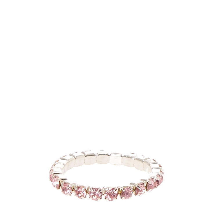 Pink Stretch Toe Ring,