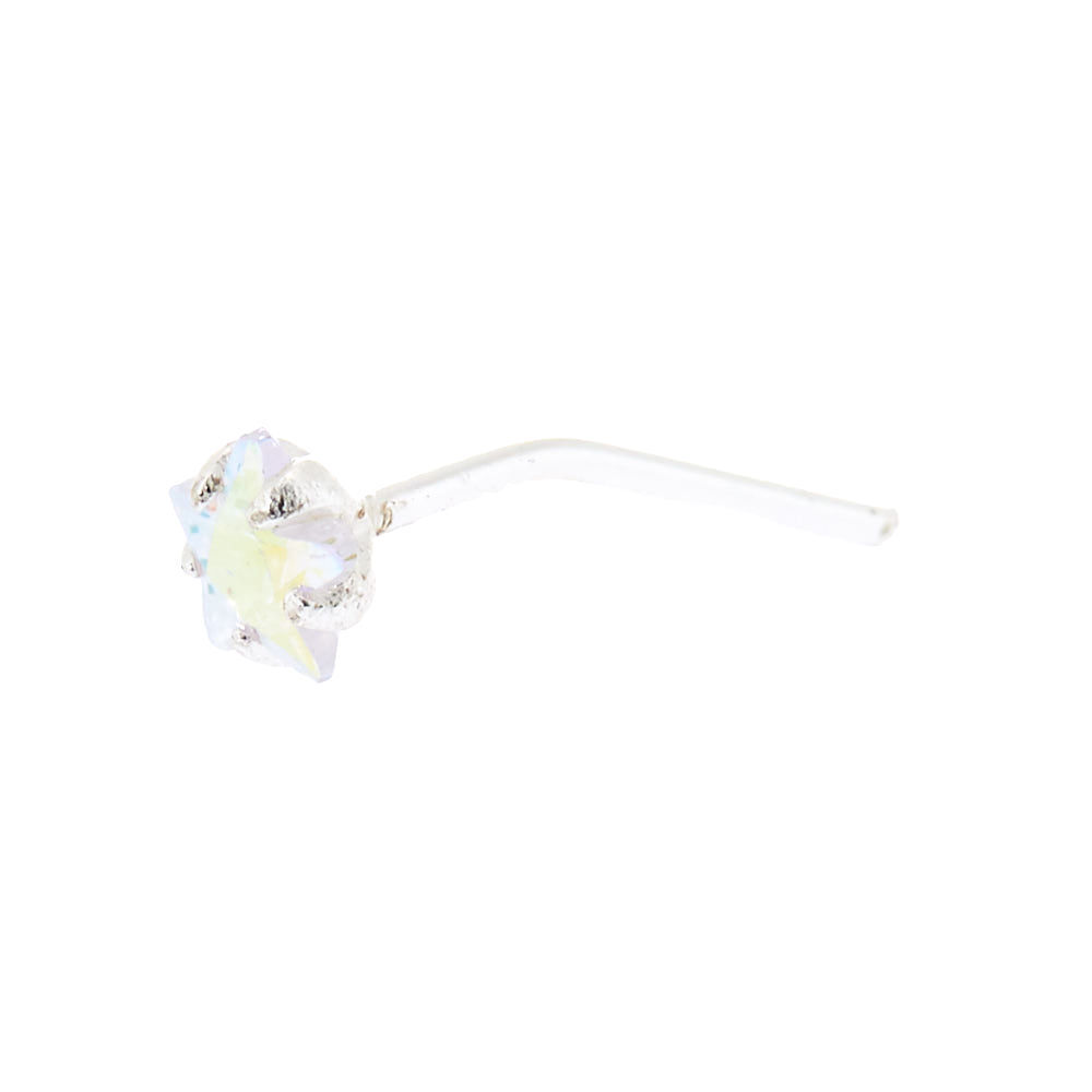 Iridescent nose stud online
