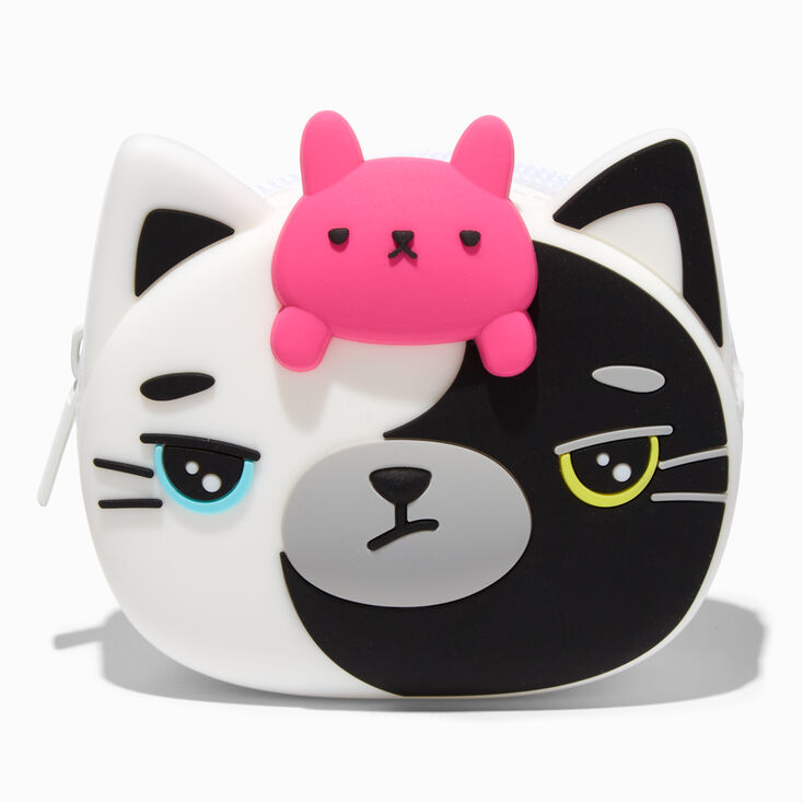 Moody Cat Jelly Coin Purse,