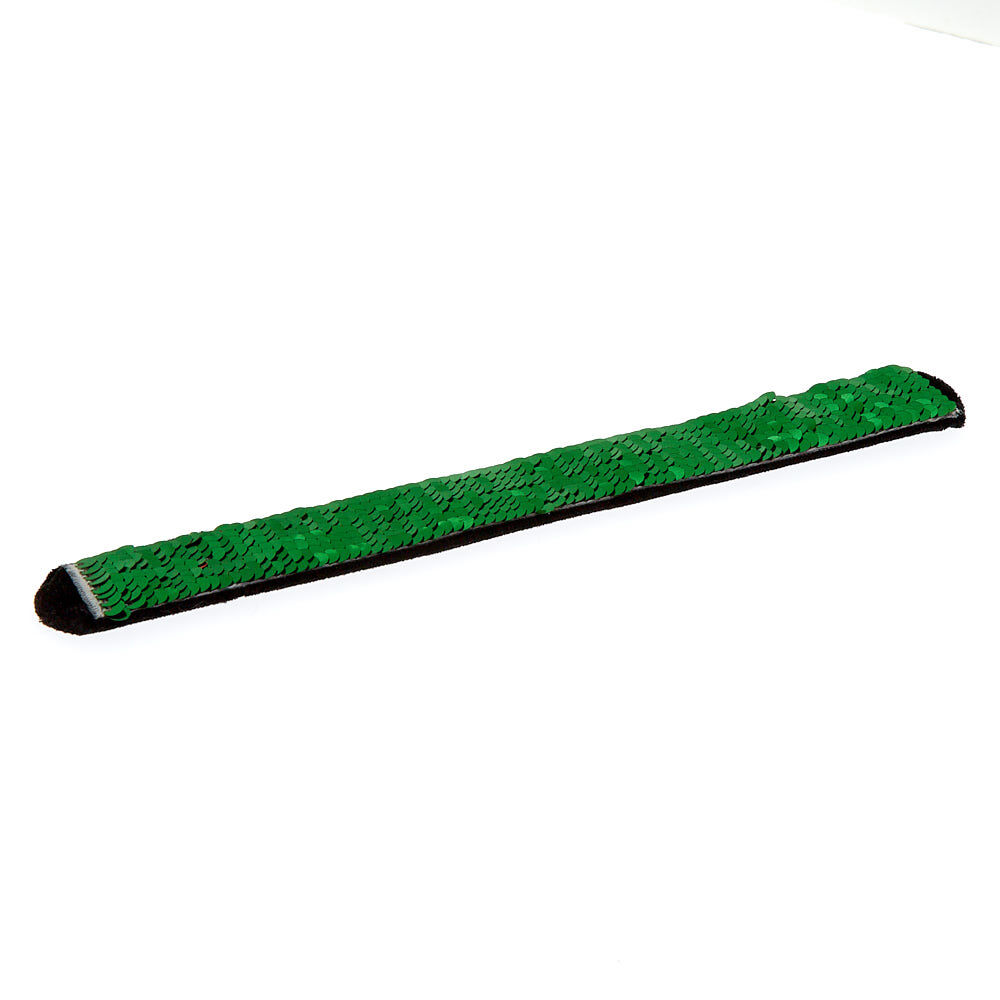Reversible Sequin Christmas Slap Bracelet,