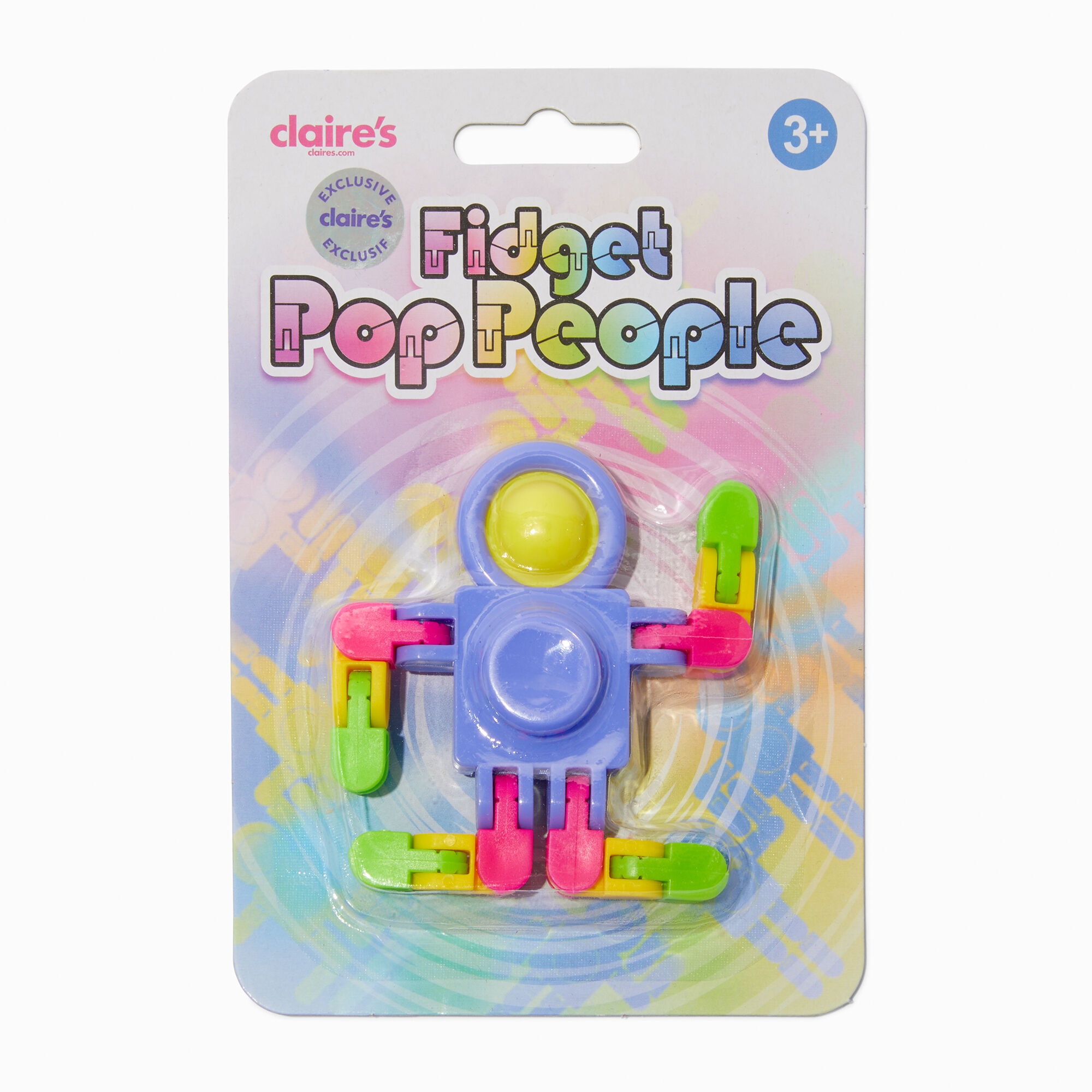 View Claires Exclusive Fidget Pop People Toy Blind Bag Styles Vary information