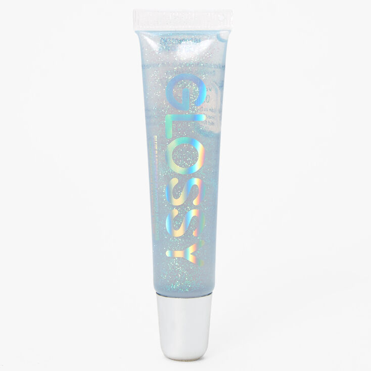 Glossy Lip Gloss - Clear Blue,