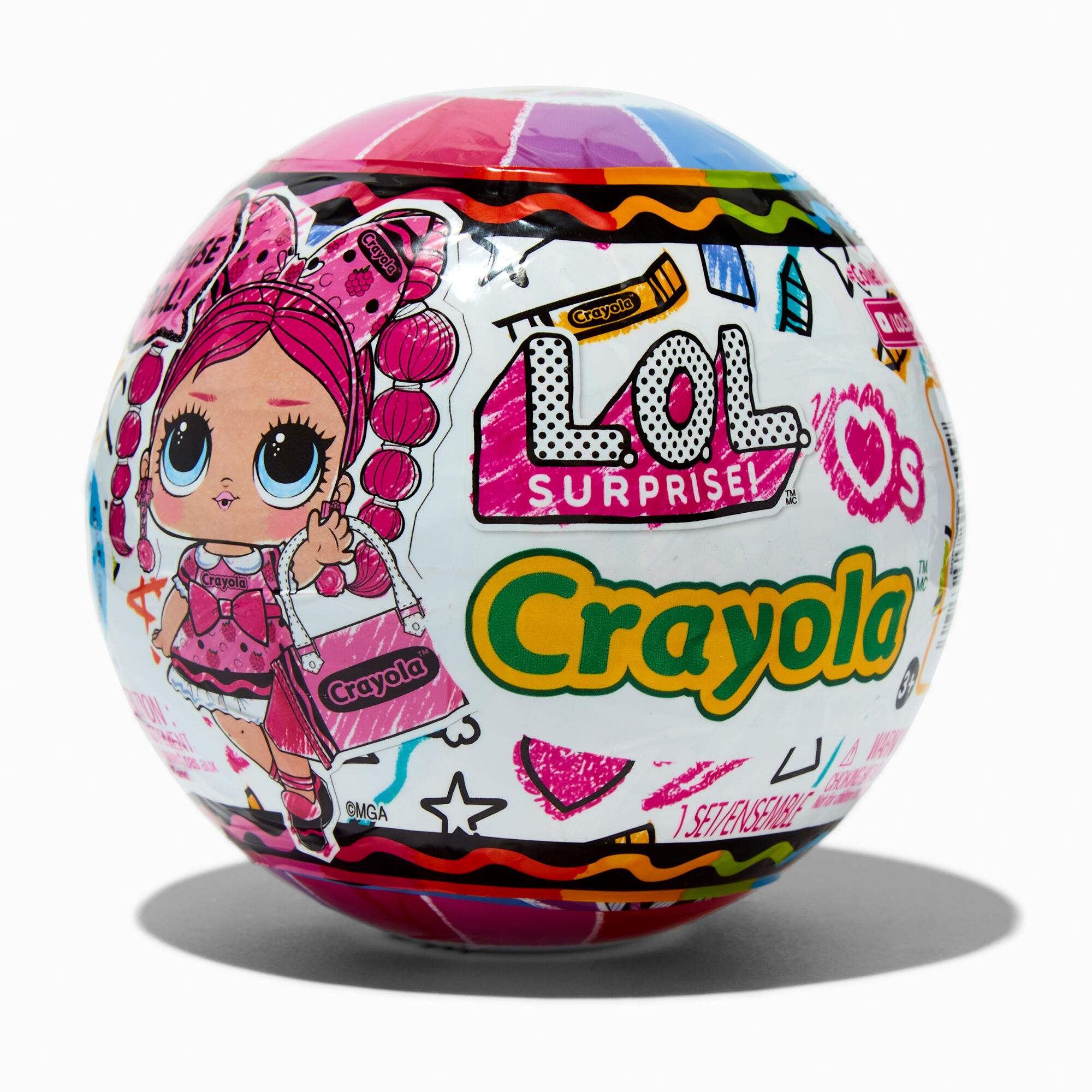 Claire s L.O.L. Surprise Crayola Blind Bag Styles Vary
