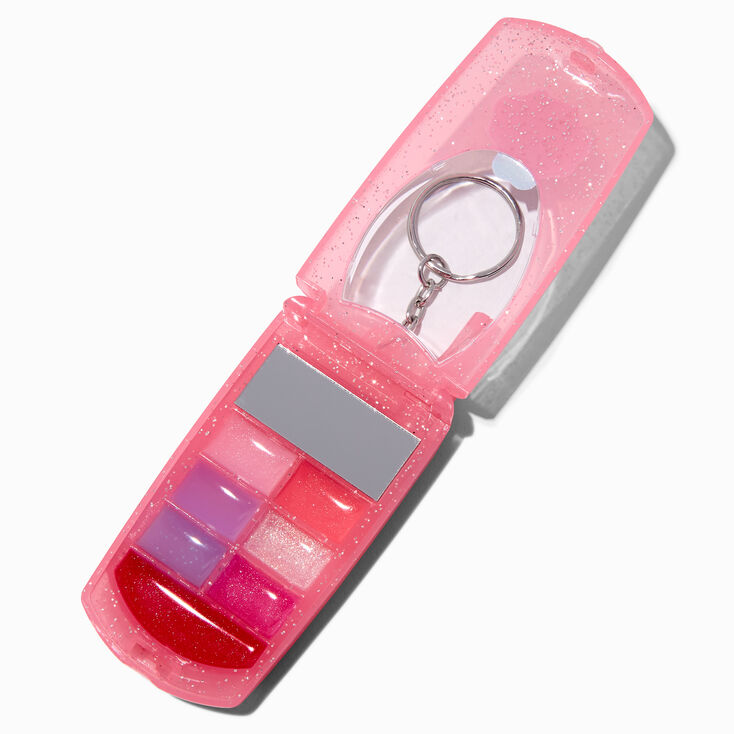 Mochi Donut Bunny Phone Lip Gloss Set,