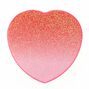 Palette de maquillage c&oelig;ur paillet&eacute;,