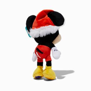 Disney Mickey Mouse Santa Hat 7&quot; Plush Toy,
