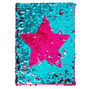 Reversible Pink &amp; Mint Sequin Star Notebook,