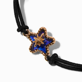 Mood Star Black Cord Bracelet,