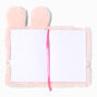 Butterfly Bunny Pink Plush Lock Diary,