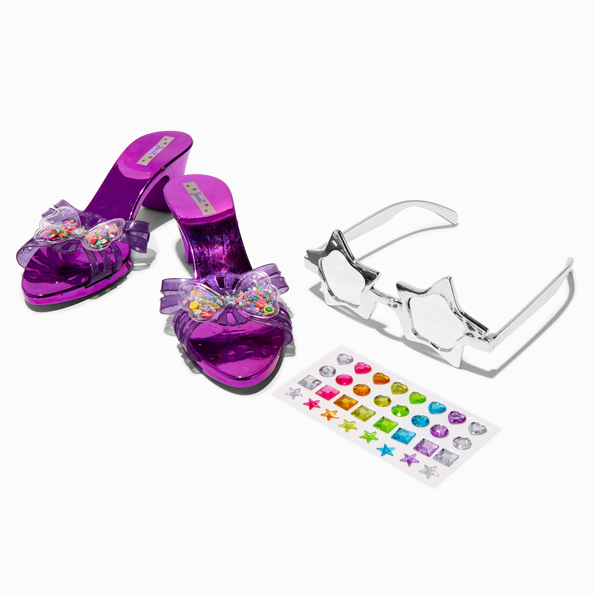 Lot de déguisement violet Claire's Club - Lot de 3,