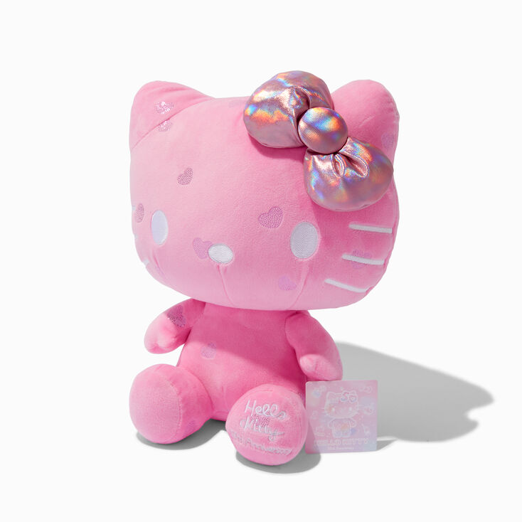 Hello Kitty&reg; 50th Anniversary Claire&#39;s Exclusive 12&#39;&#39; Soft Toy,