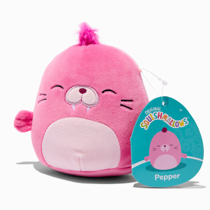 Squishmallows&trade; 5&quot; Pepper Walrus Soft Toy,