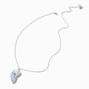 Best Friends &#39;&#39;Big Sis &amp; Little Sis&#39;&#39; Split Heart Pendant Necklace Set - 2 Pack ,