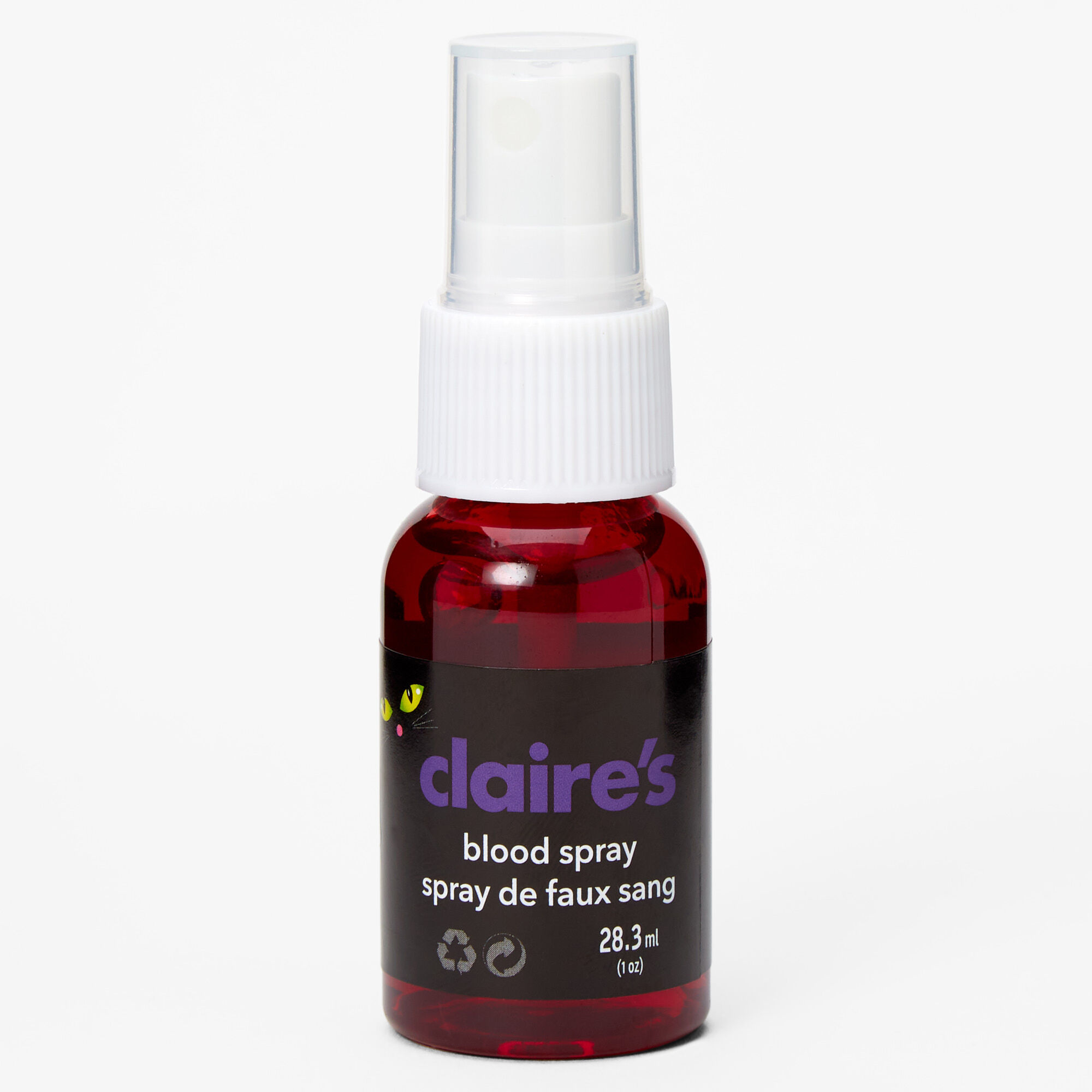 Claire's Spray de faux sang Halloween - Rouge