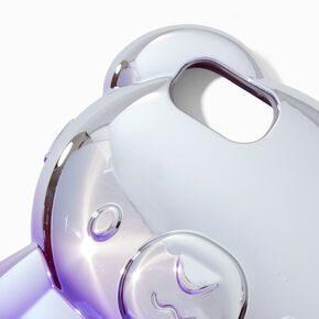 Purple Ombr&eacute; Chrome Bear Phone Case - Fits iPhone&reg; 6/7/8/SE,