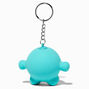 Porte-cl&eacute;s balle anti-stress homme bleu clin d&#39;&oelig;il,