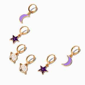 Celestial Icons Earring Stackables Set - 3 Pack,