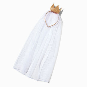 Claire&#39;s Club Nativity Gold Crown Veil Headband,