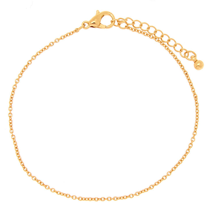 Gold Chain Bracelet,