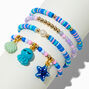 Claire&#39;s Club Sea Life Beaded Stretch Bracelets - 4 Pack,