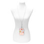 Pressed Flowers Lanyard - Pink,