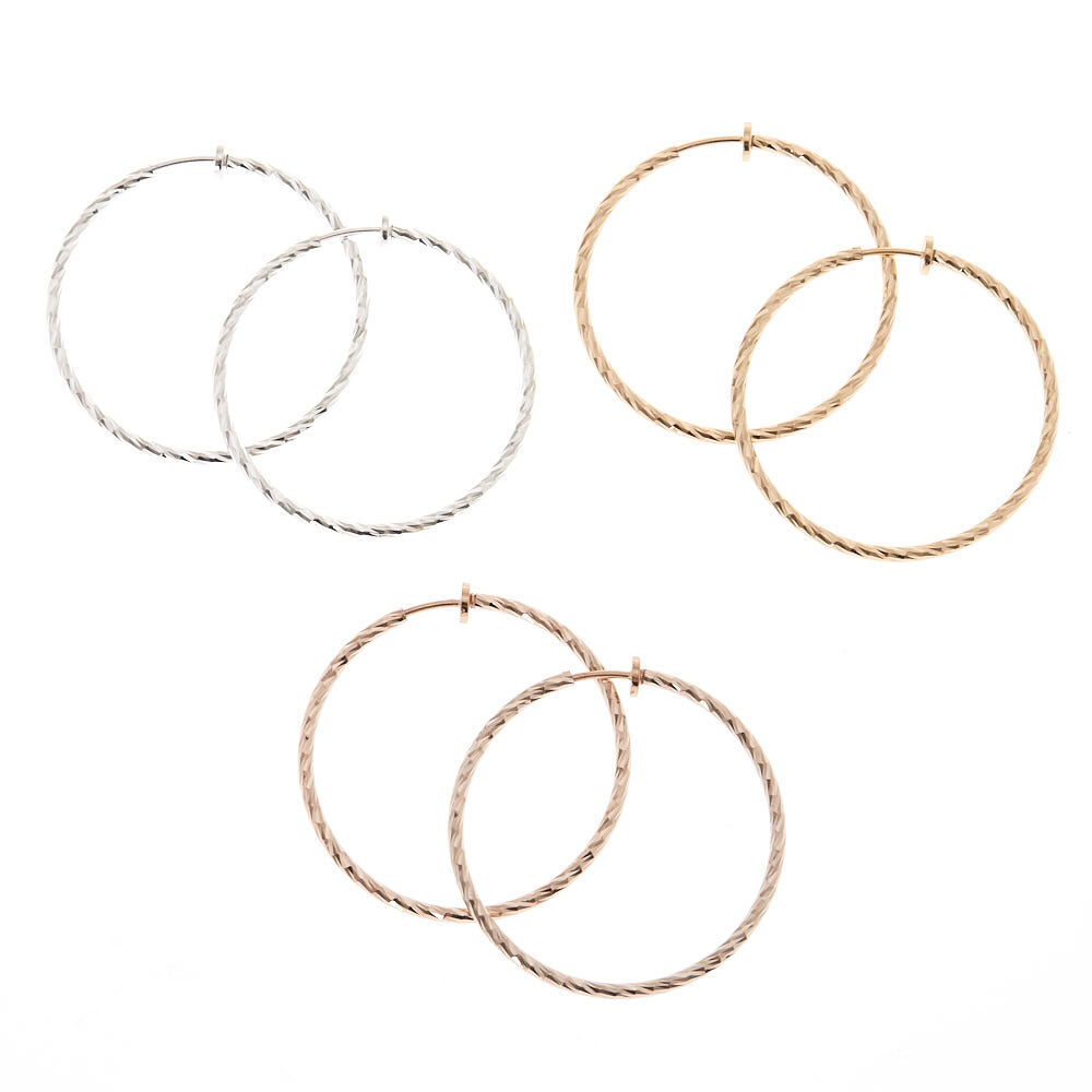Claire's hoop earring top