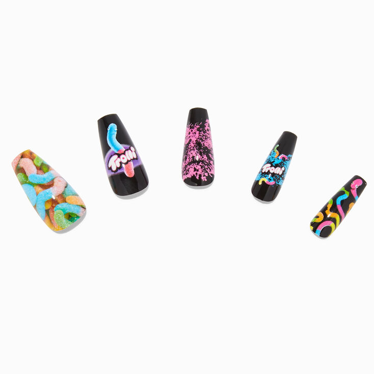 Trolli® Claire's Exclusive Squareletto Vegan Faux Nail Set - 24 Pack ...