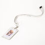 White Marble ID Lanyard,