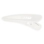 Large Hair Clip - White,