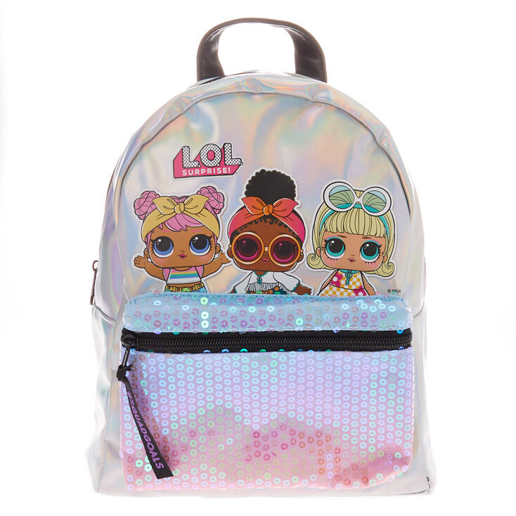 L.O.L Surprise!&trade; Holographic Small Backpack,