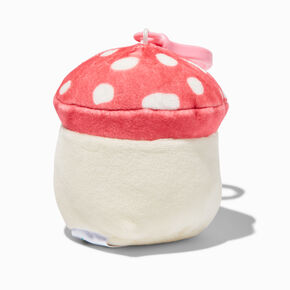 Squishmallows&trade; 3.5&quot; Sakina Daisy Mushroom Plush Bag Clip,