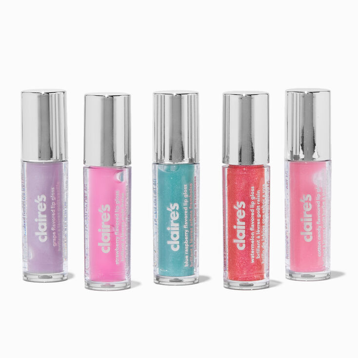 Glitter Lip Gloss Set - 5 Pack,