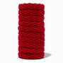 Claire&#39;s Club Red Honeycomb Hair Ties - 10 Pack,