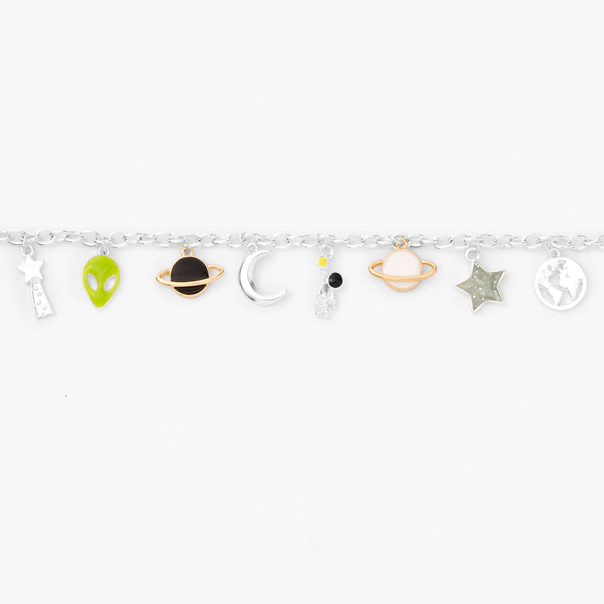 Space charm bracelet clearance