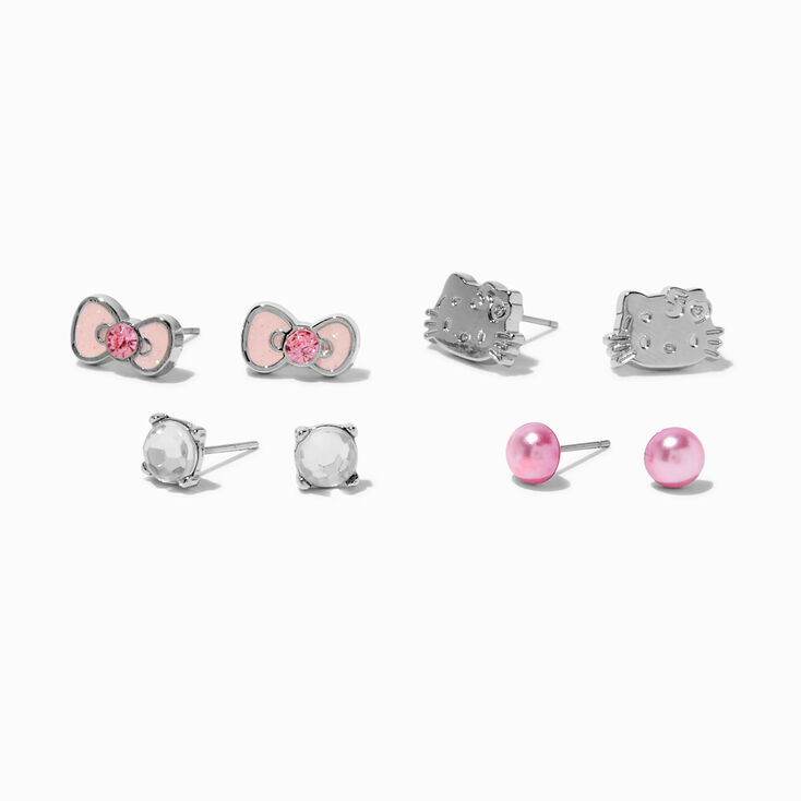 Hello Kitty&reg; 50th Anniversary Claire&#39;s Exclusive Earring Set - 4 Pack,