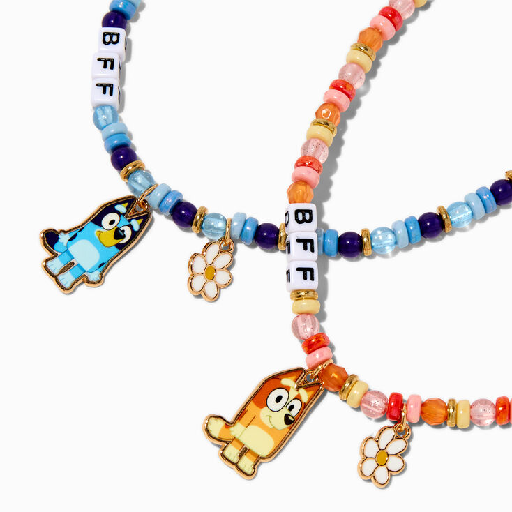 Bluey Best Friends Beaded Necklace Set - 2 Pack,