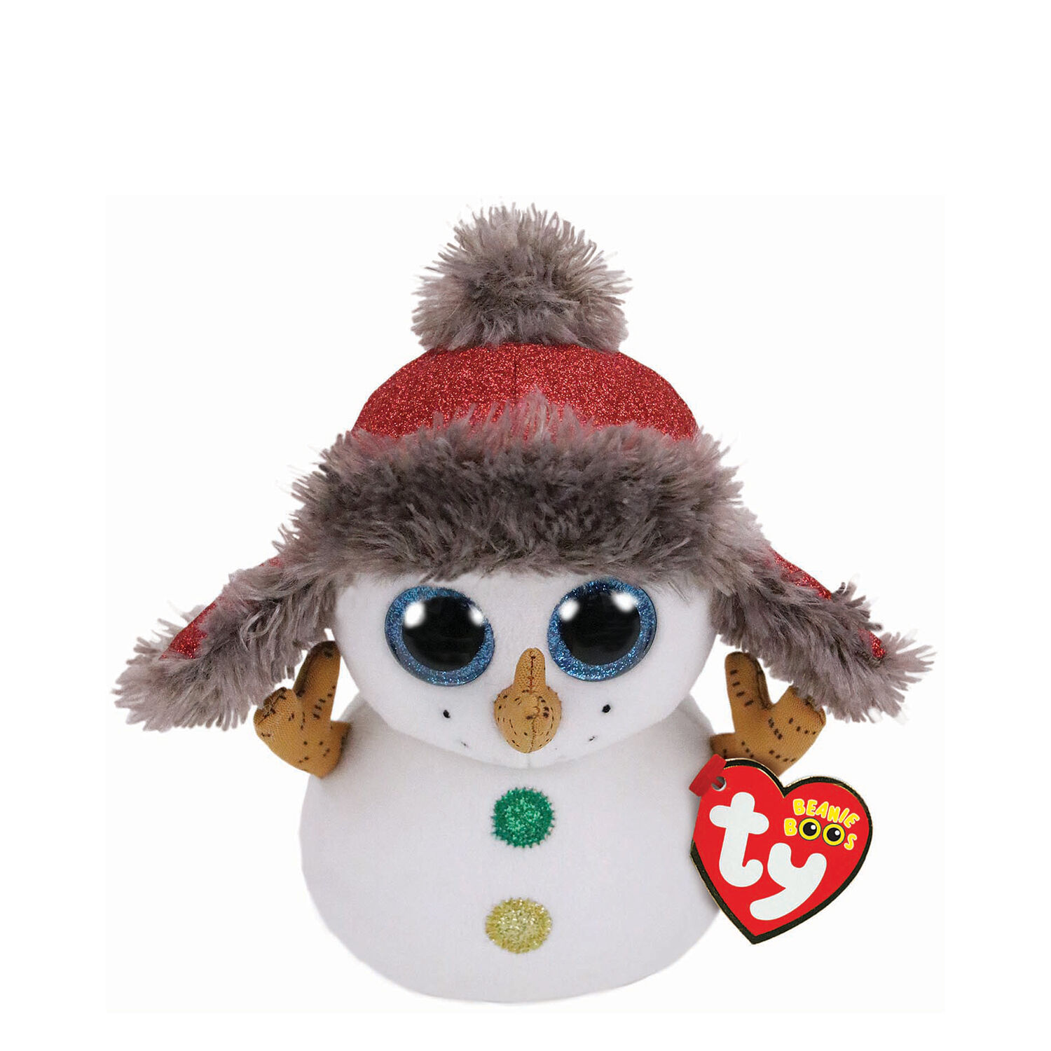Snowman beanie baby clearance