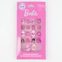Faux ongles autocollants stiletto Barbie&trade; - Rose,