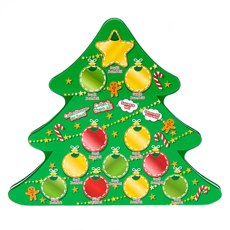 Squeezamals Micro Holiday Series Surprise Calendar 12 Pack Claire #39 s US