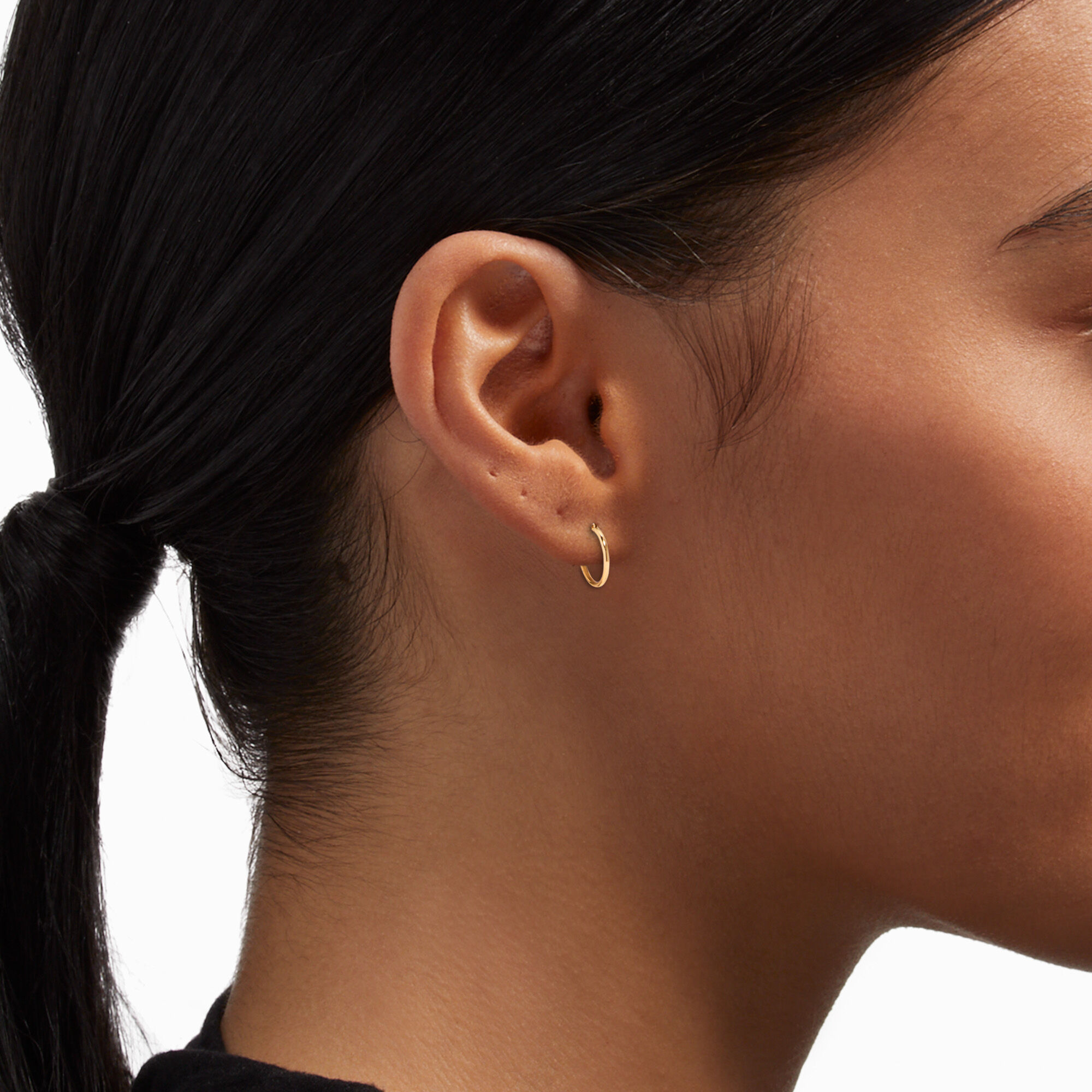 Mixed Metal Snake Stud & Hoop Earrings (9 Pack),