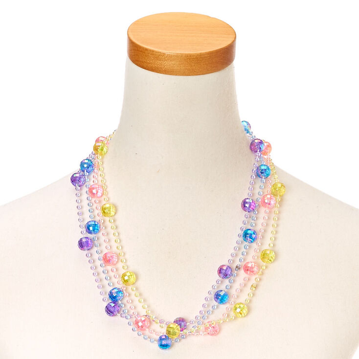 Parure de bijoux printani&egrave;re pastel pour enfants,