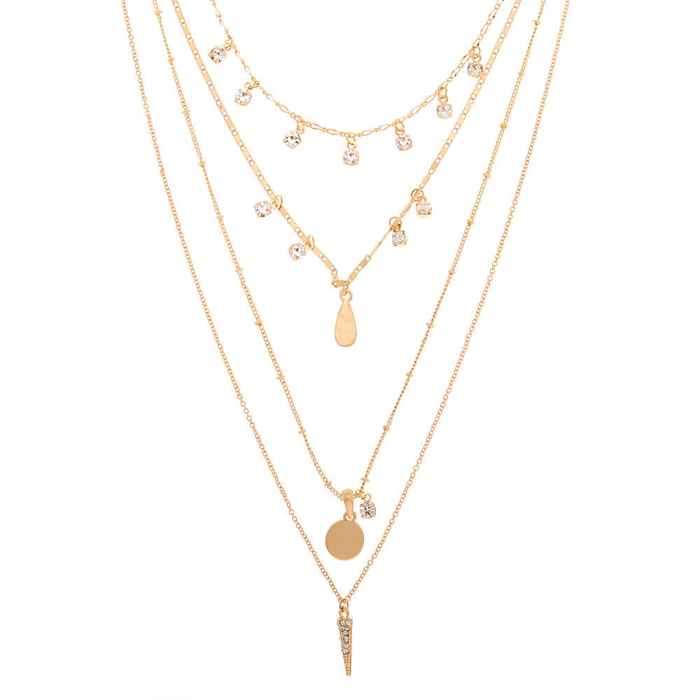 Boho multi hotsell strand necklace