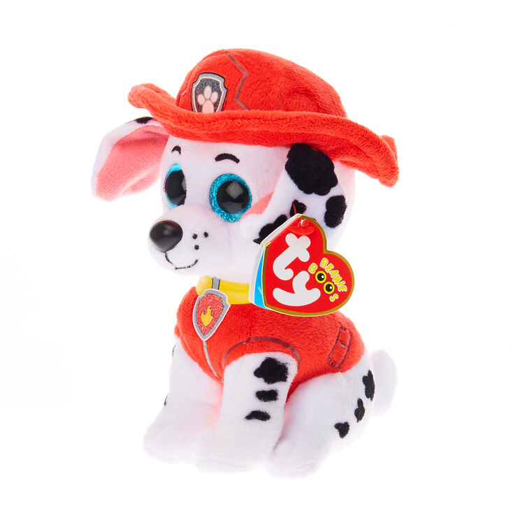 Petite peluche Beanie Boo Marshall de Paw Patrol de TY,