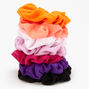 Bright Solid Hair Scrunchies - 7 Pack,