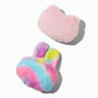 Tie Dye Bunny &amp; Pink Cat Plush Magnet Set - 2 Pack,