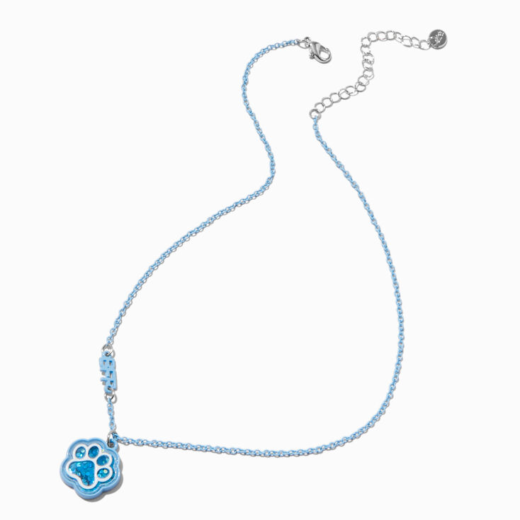 Best Friends Paw Shaker Pendant Necklaces - 2 Pack,