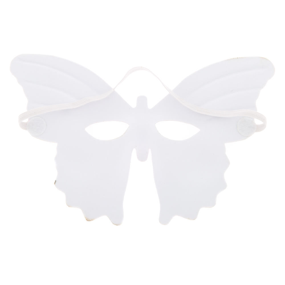Masque papillon scintillant arc-en-ciel,